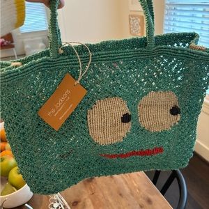 Woven tote. Brand new with tags!